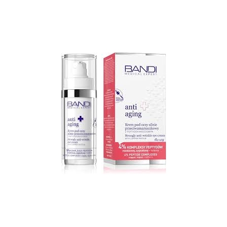 BANDI Krem pod oczy silnie przeciwzmarszczkowy z peptydem miedziowym 30ml